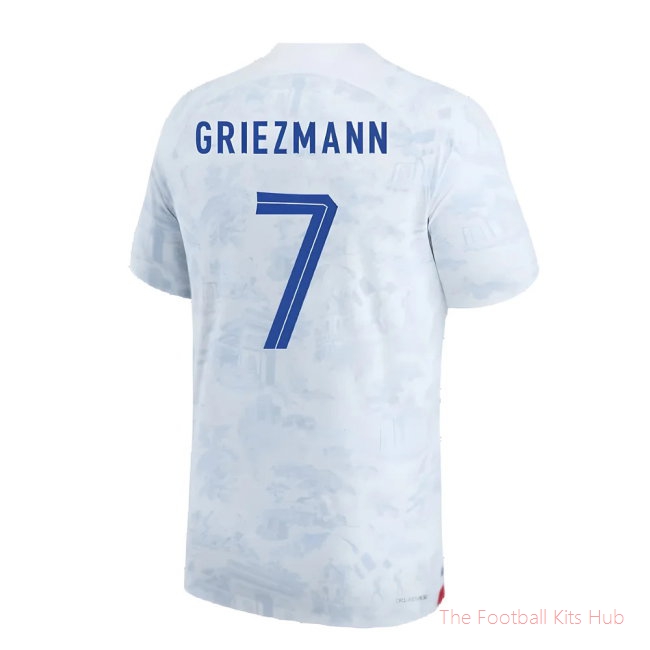 2022-2023 France Match ADV Dri-Fit Away Shirt (Griezmann 7)-unisoccer store